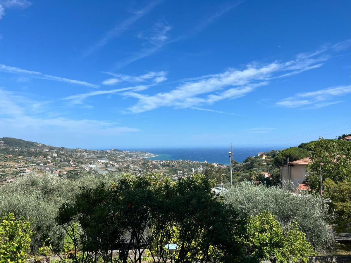 Villa In Collina Vista Mare Sanremo Exteriér fotografie
